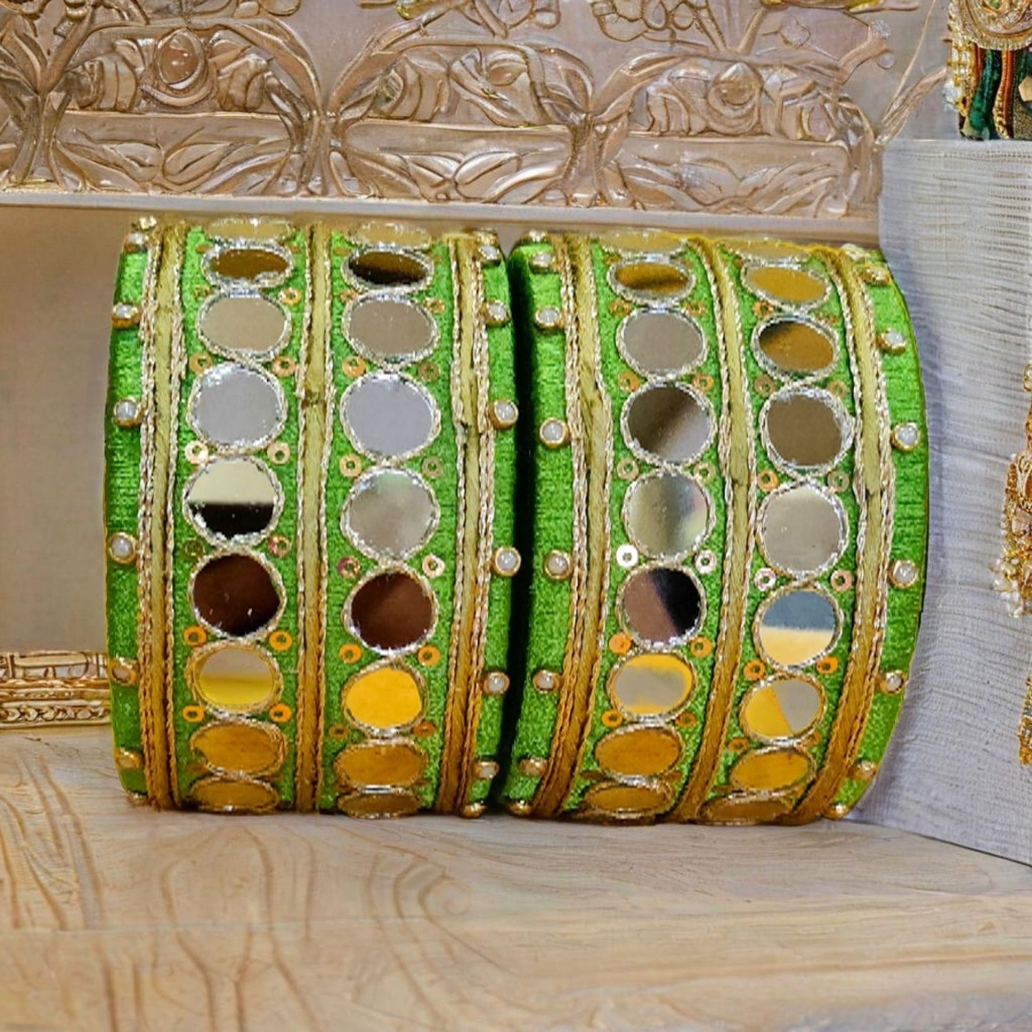 Taasha, handmade bagles, silk thread bangles, handmade bangles, handicrafts
