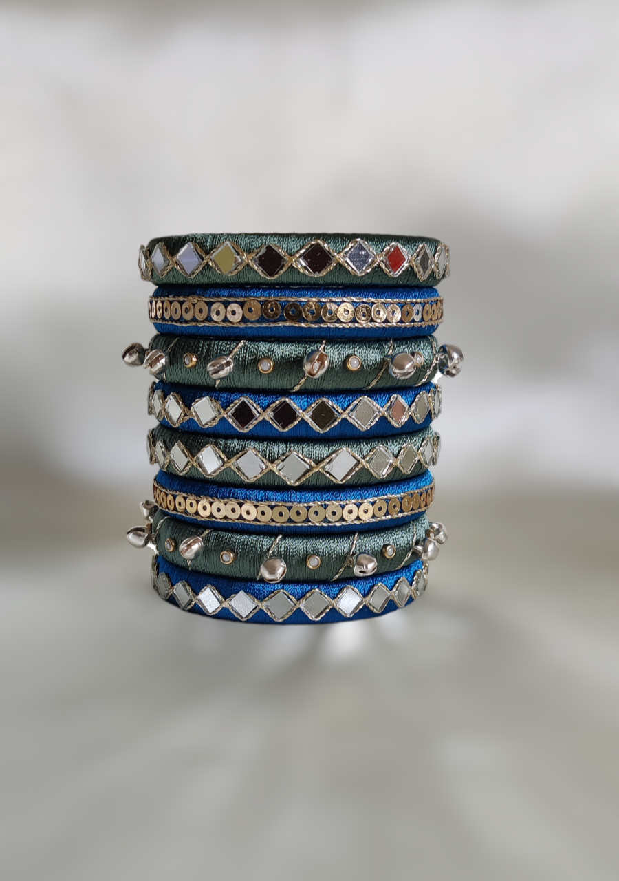Taasha, handmade bangles, silk thread bangles, handmade bangles, handicrafts