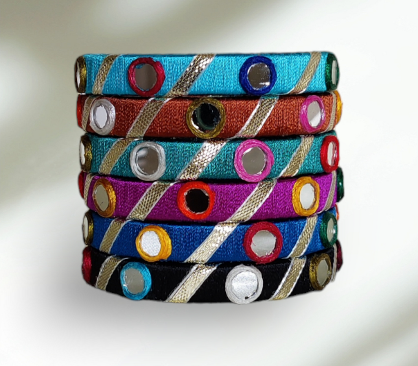 Taasha, handmade bagles, silk thread bangles, handmade bangles, handicrafts