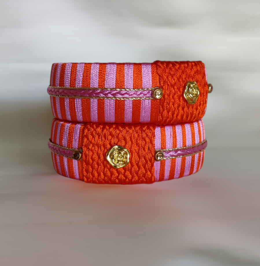 Taasha, handmade bagles, silk thread bangles, handmade bangles, handicrafts
