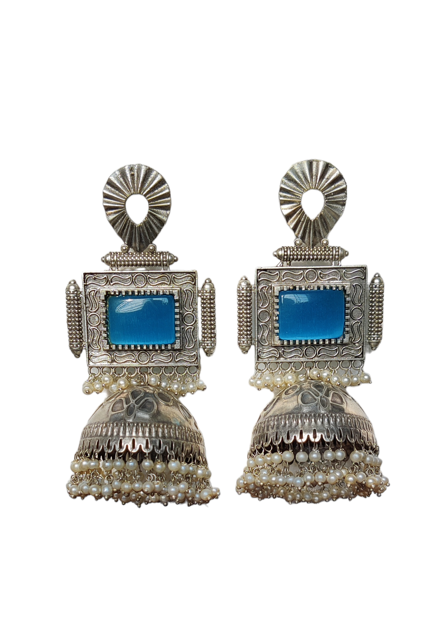 Jaipuri Jhumkas - XJ23 - Jumbo Size