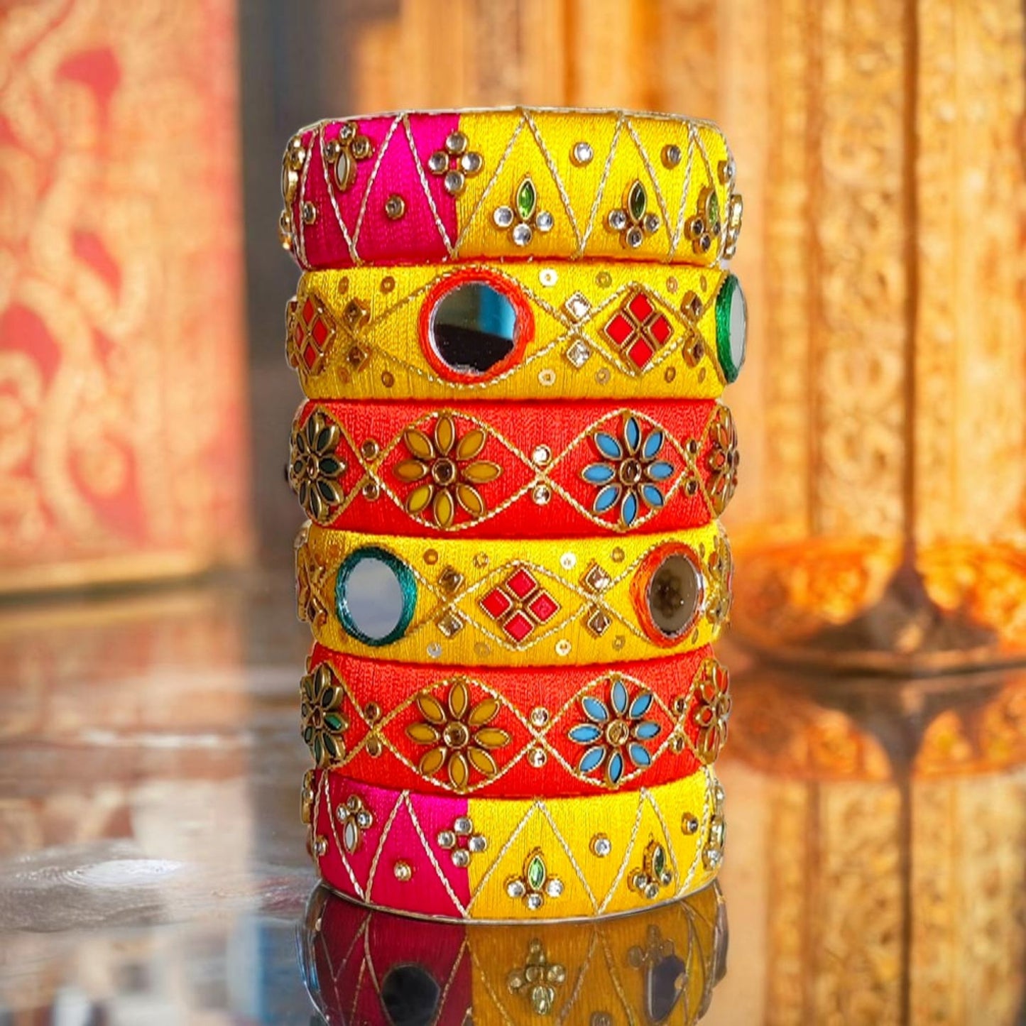 Taasha, handmade bangles, silk thread bangles, handmade, handicrafts