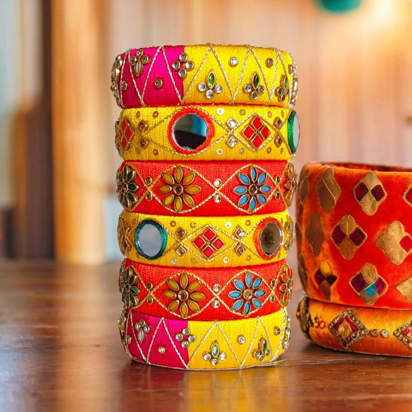 Taasha, handmade bangles, silk thread bangles, handmade, handicrafts