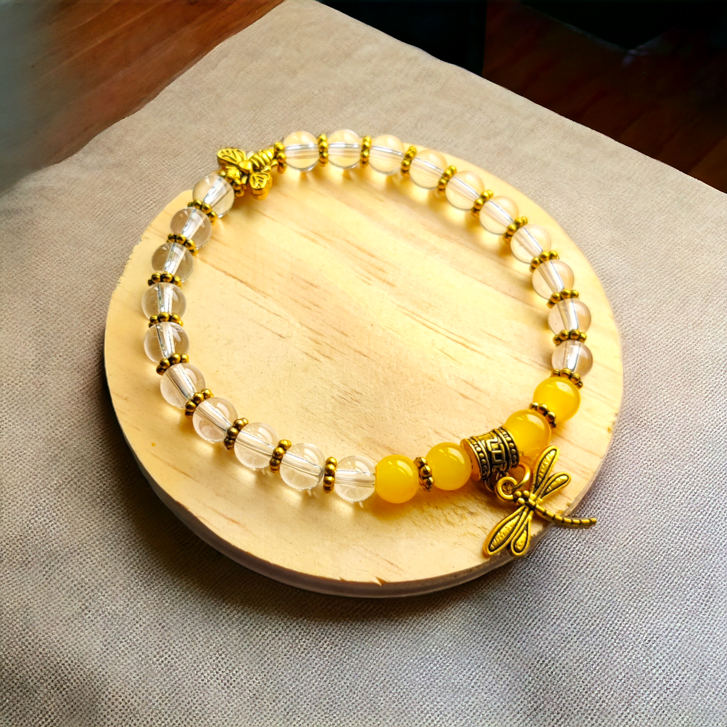 Glass Beads Bracelet