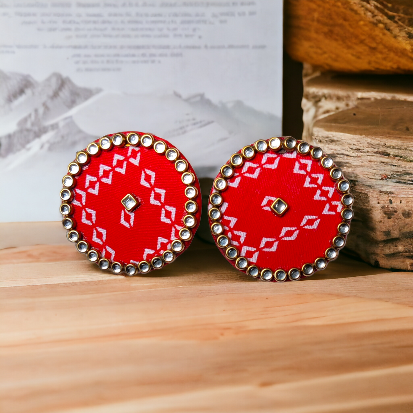 Taasha, handmade bangles, silk thread bangles, handmade earrings, handicrafts, fabric earrings