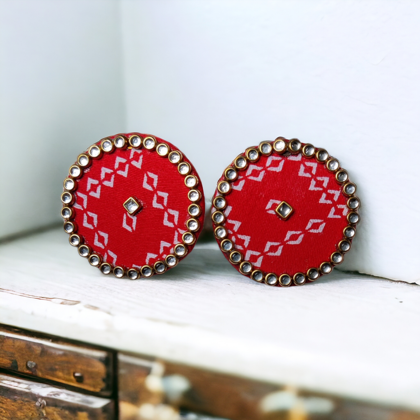 Taasha, handmade bangles, silk thread bangles, handmade earrings, handicrafts, fabric earrings