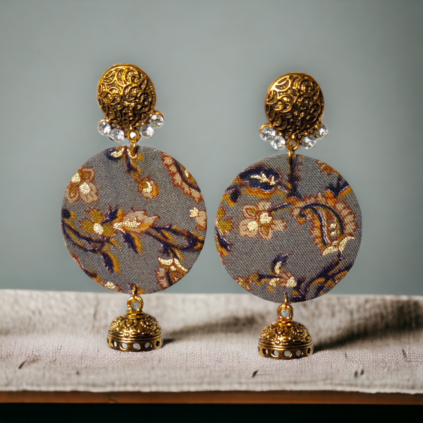 Taasha, handmade bangles, silk thread bangles, handmade earrings, handicrafts, fabric earrings