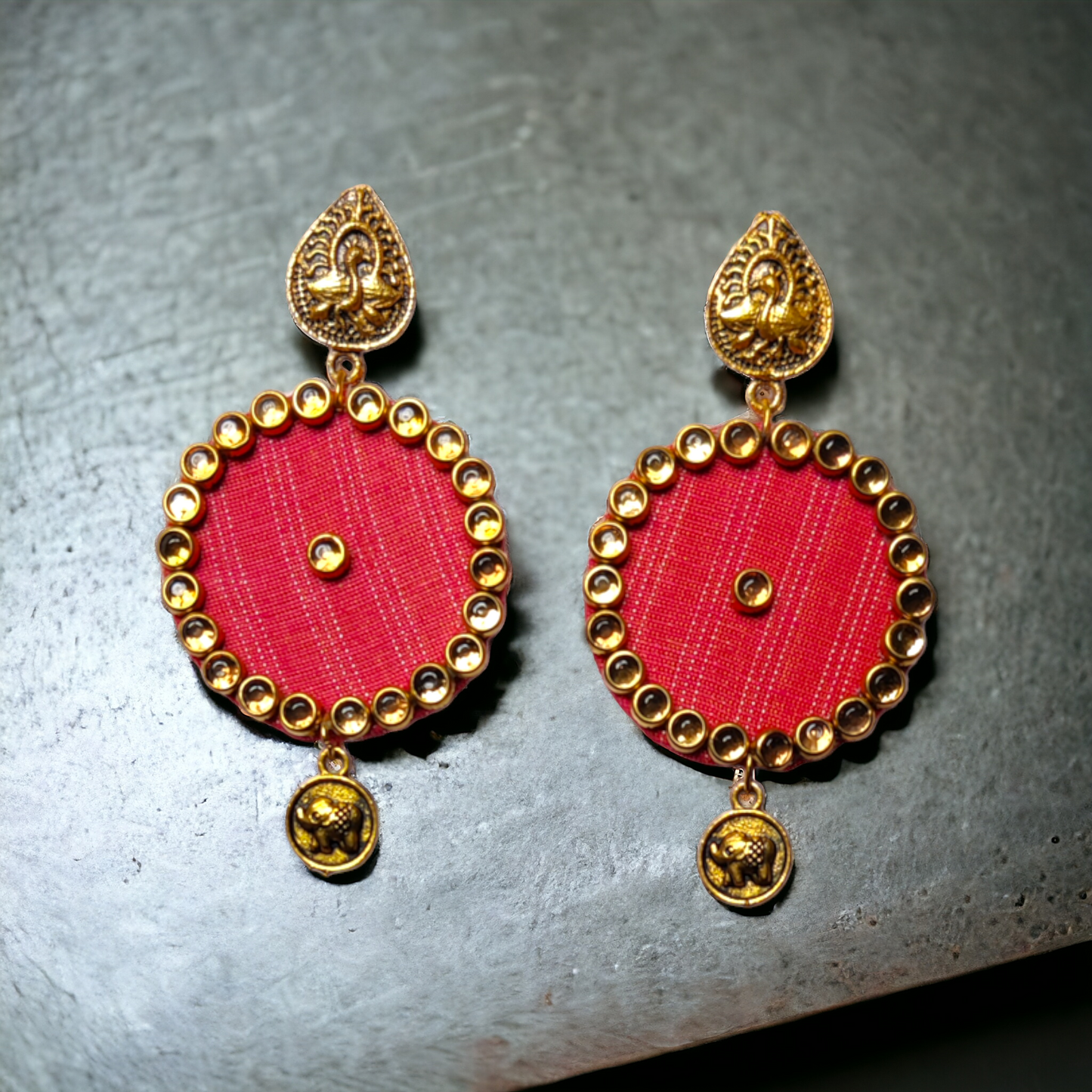 Taasha, handmade bangles, silk thread bangles, handmade earrings, handicrafts, fabric earrings