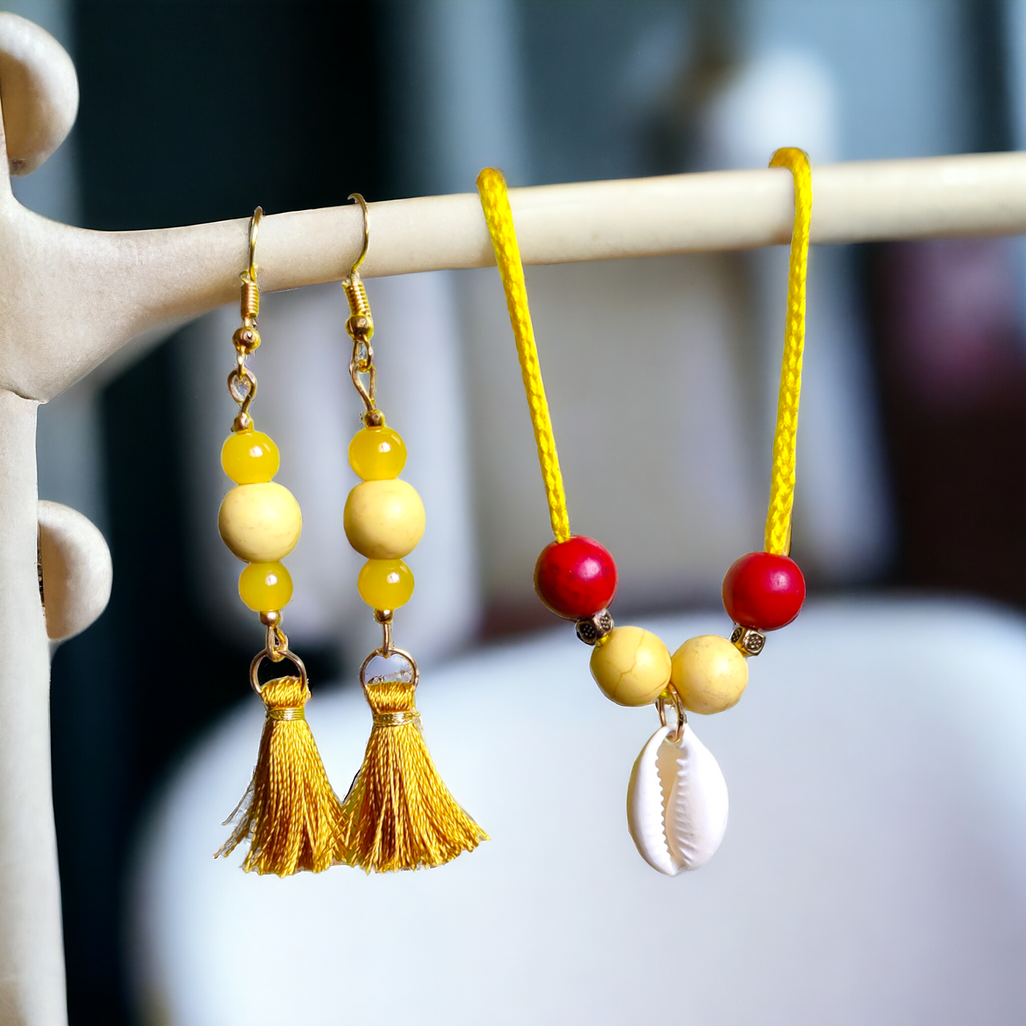 Yellow Beads Set
