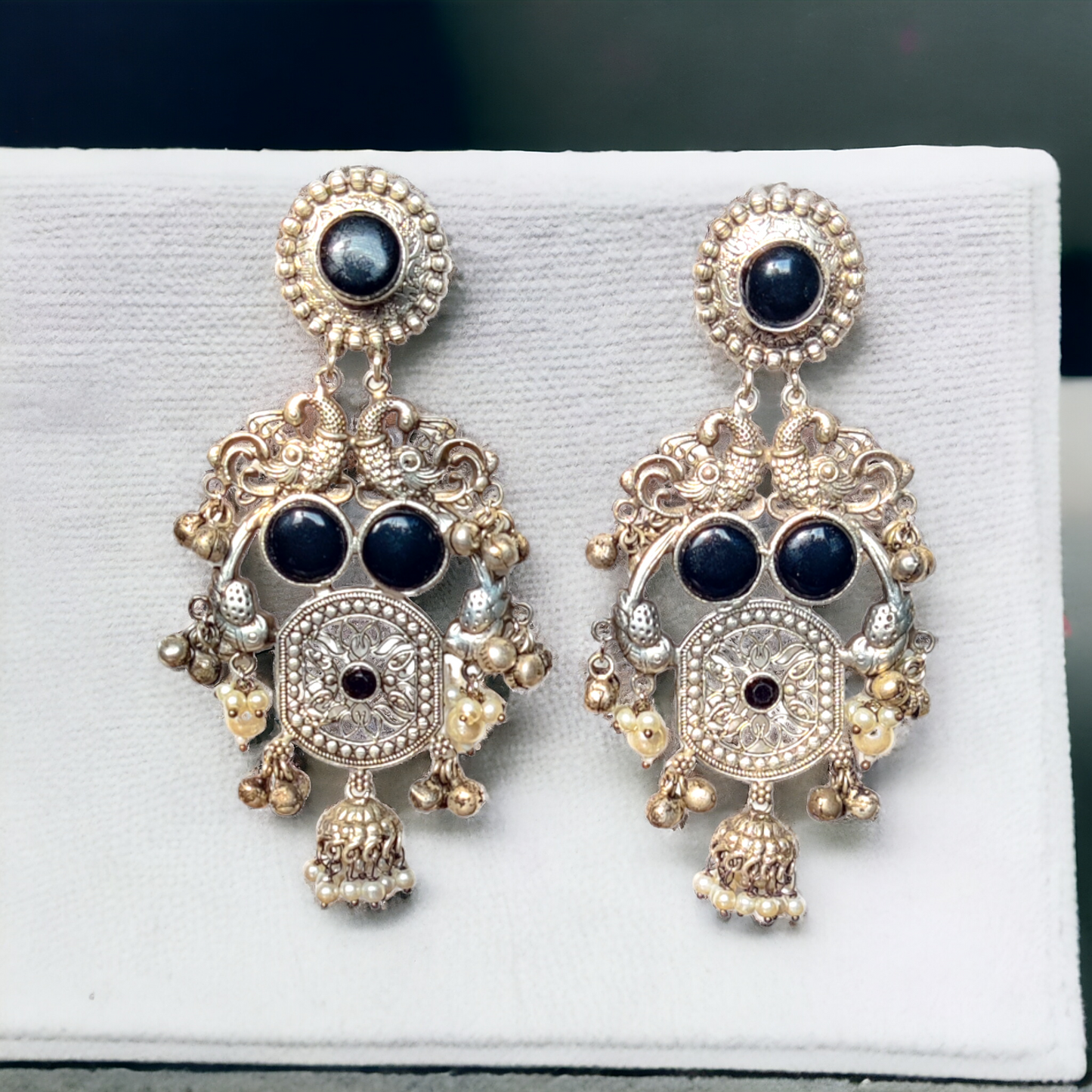 Jaipuri Earrings - XJ36 - Jumbo Size
