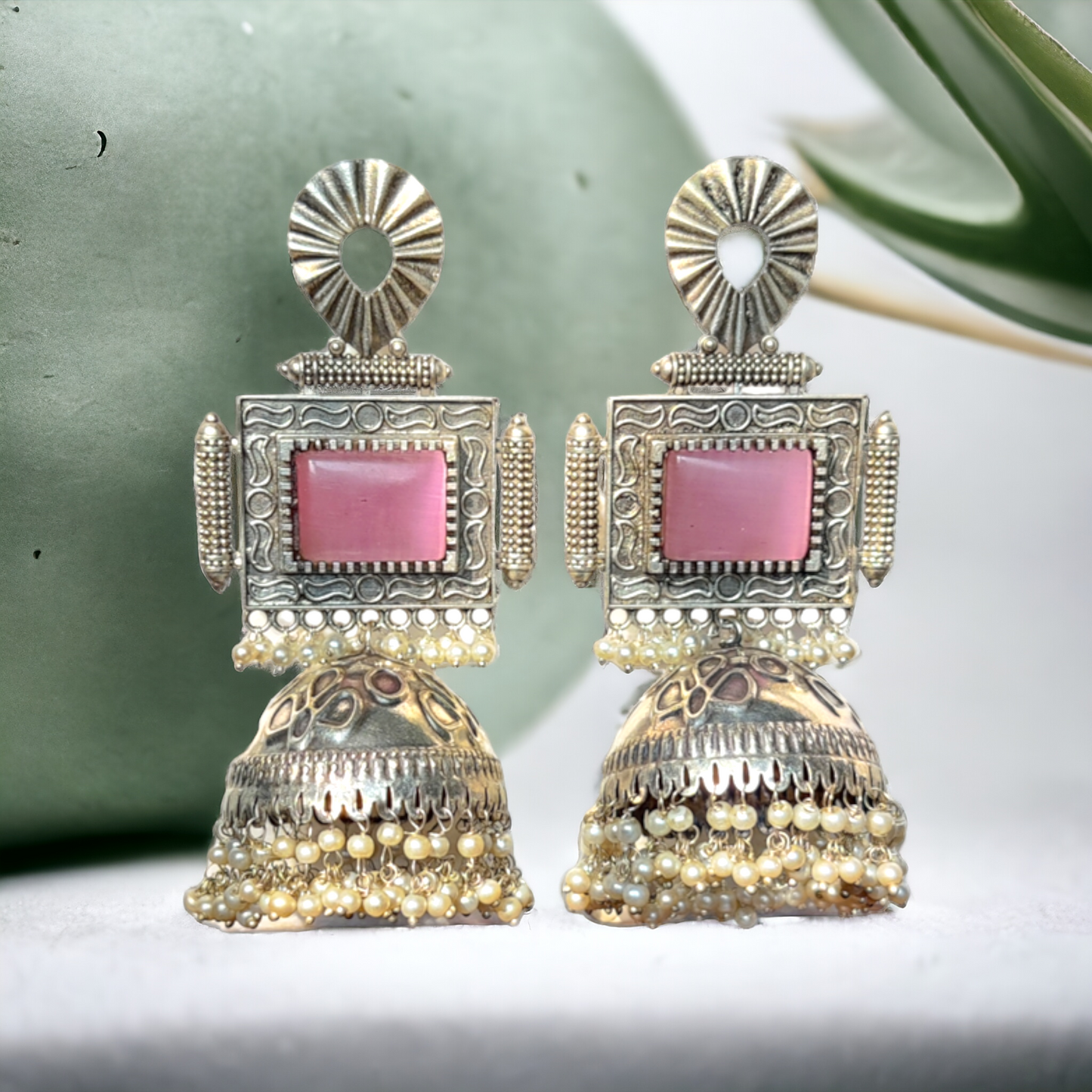 Jaipuri Jhumkas - XJ25 - Jumbo Size