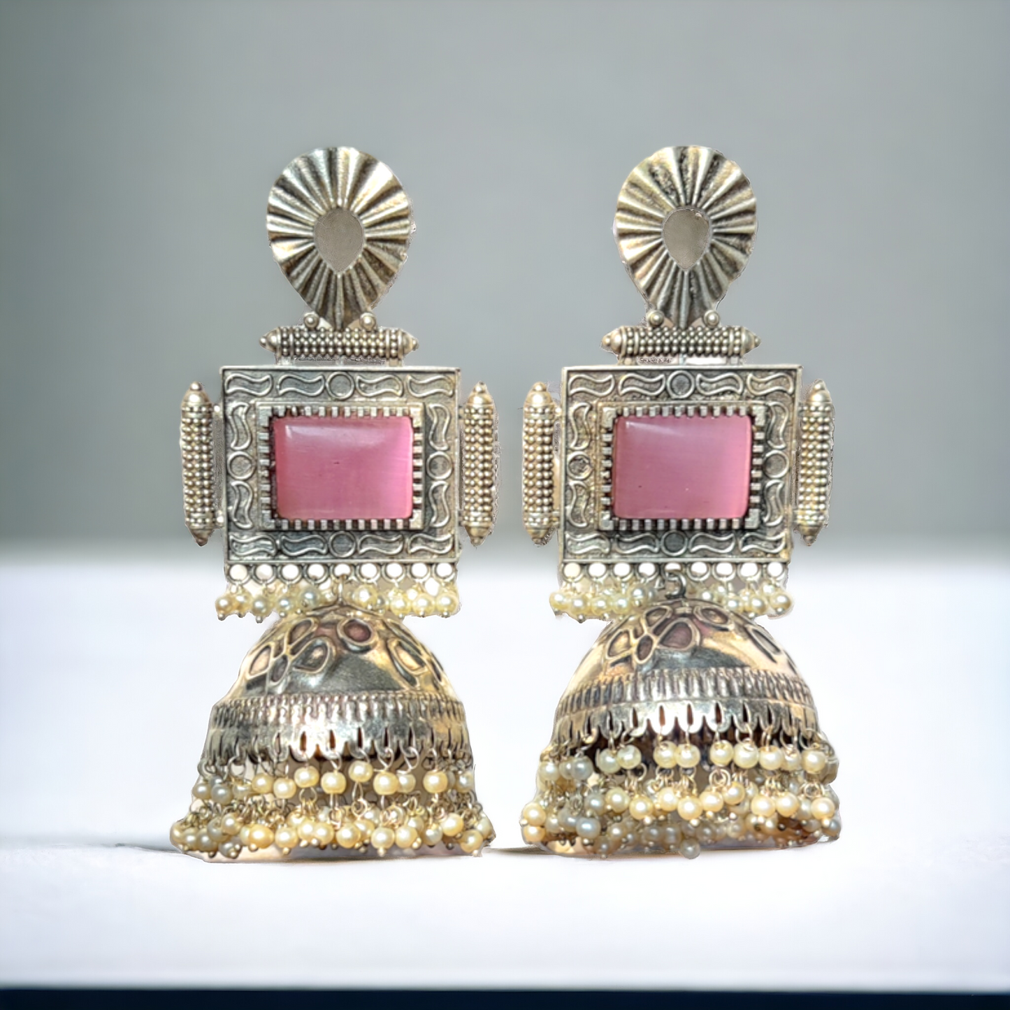 Jaipuri Jhumkas - XJ25 - Jumbo Size