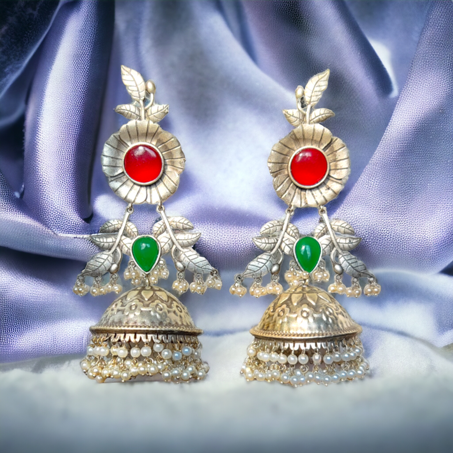 Jaipuri Jhumkas - XJ24 - Jumbo Size