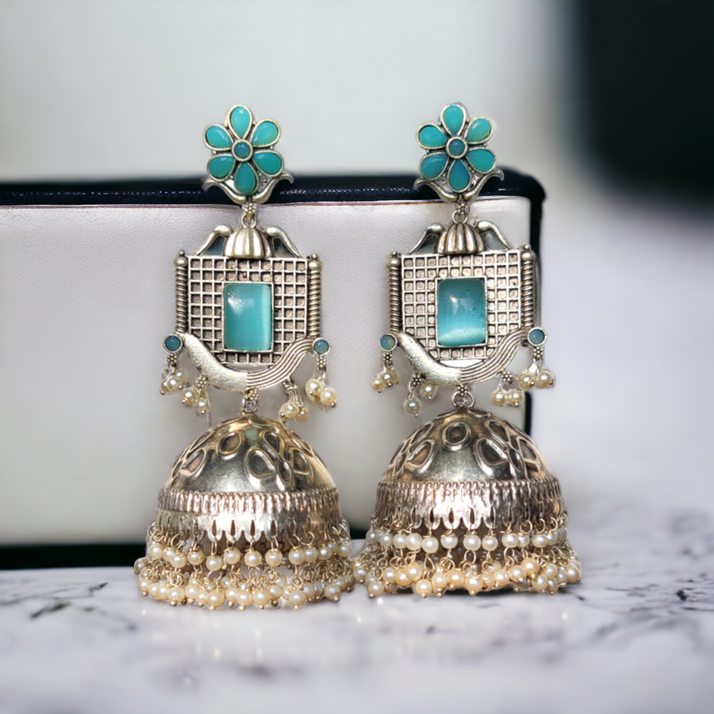 Jaipuri Jhumkas - XJ20 - Jumbo Size