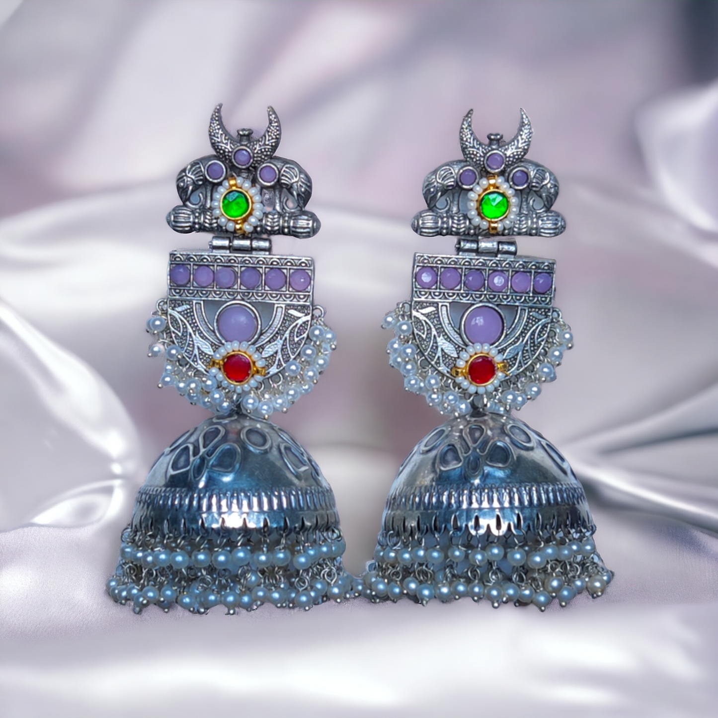 Jaipuri Jhumka - XJ13 - Jumbo Size