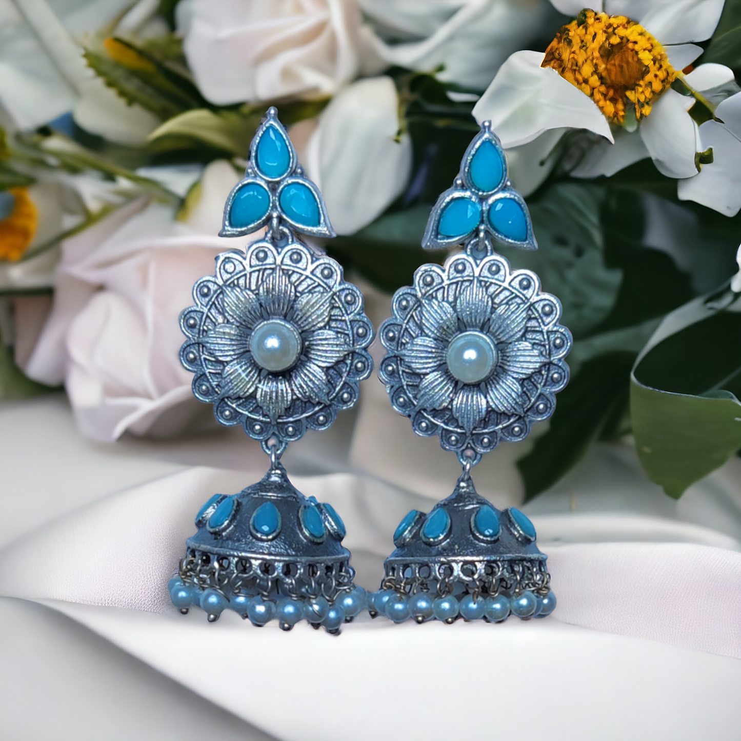 Jaipuri Earrings - XJ12