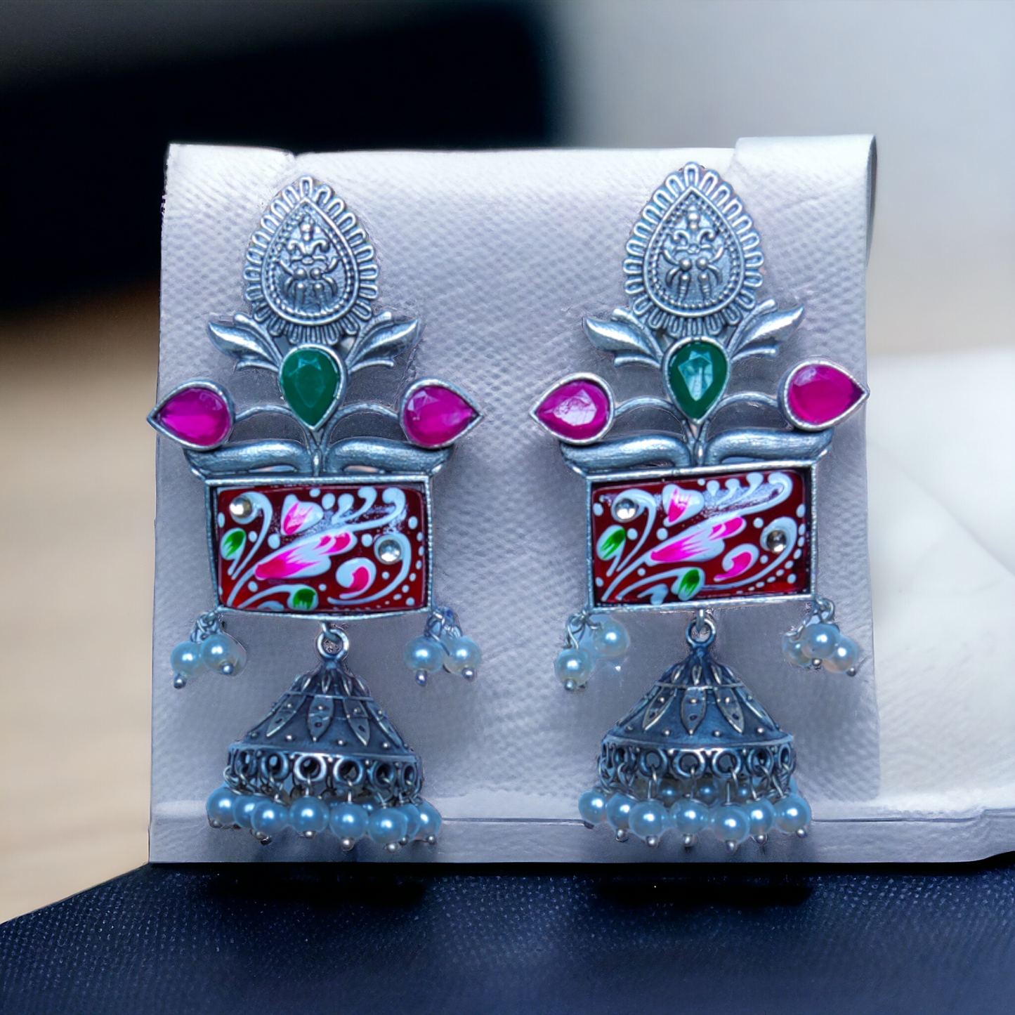 Jaipuri Earrings - XJ07