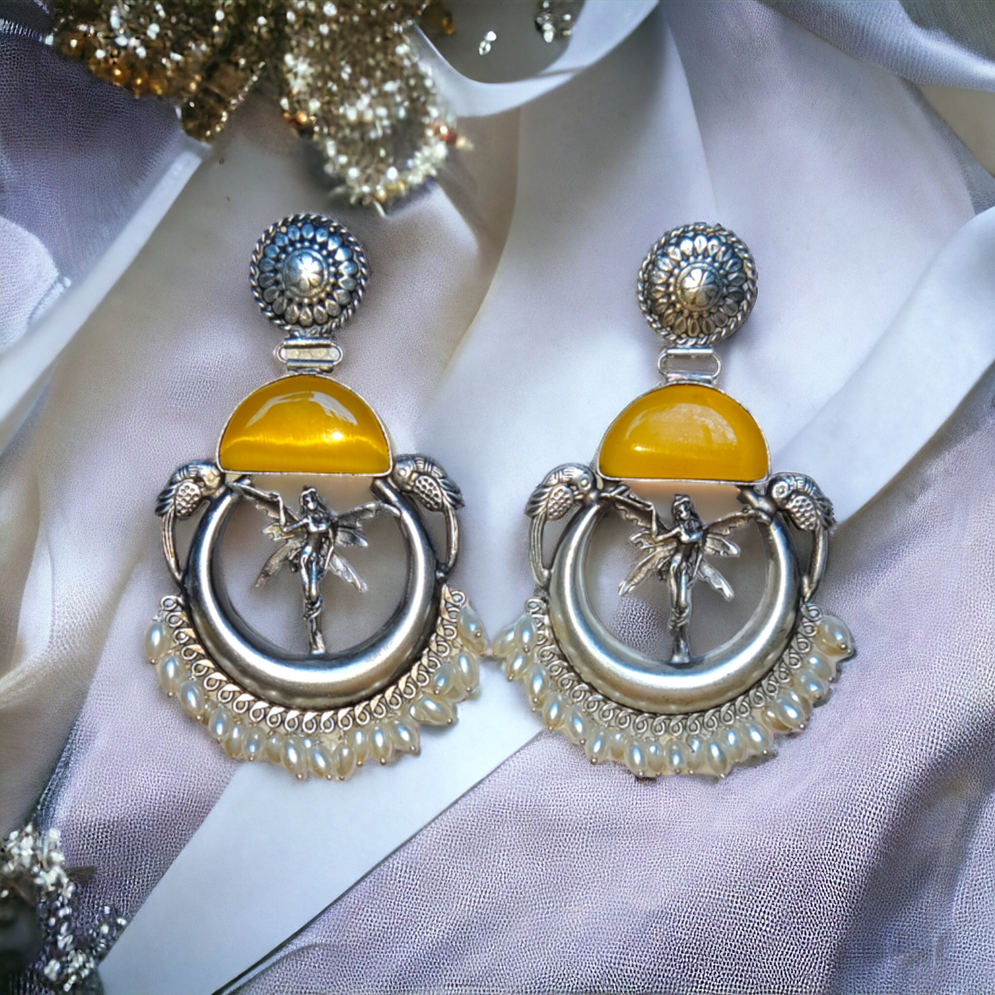 Jaipuri Earrings - XJ03
