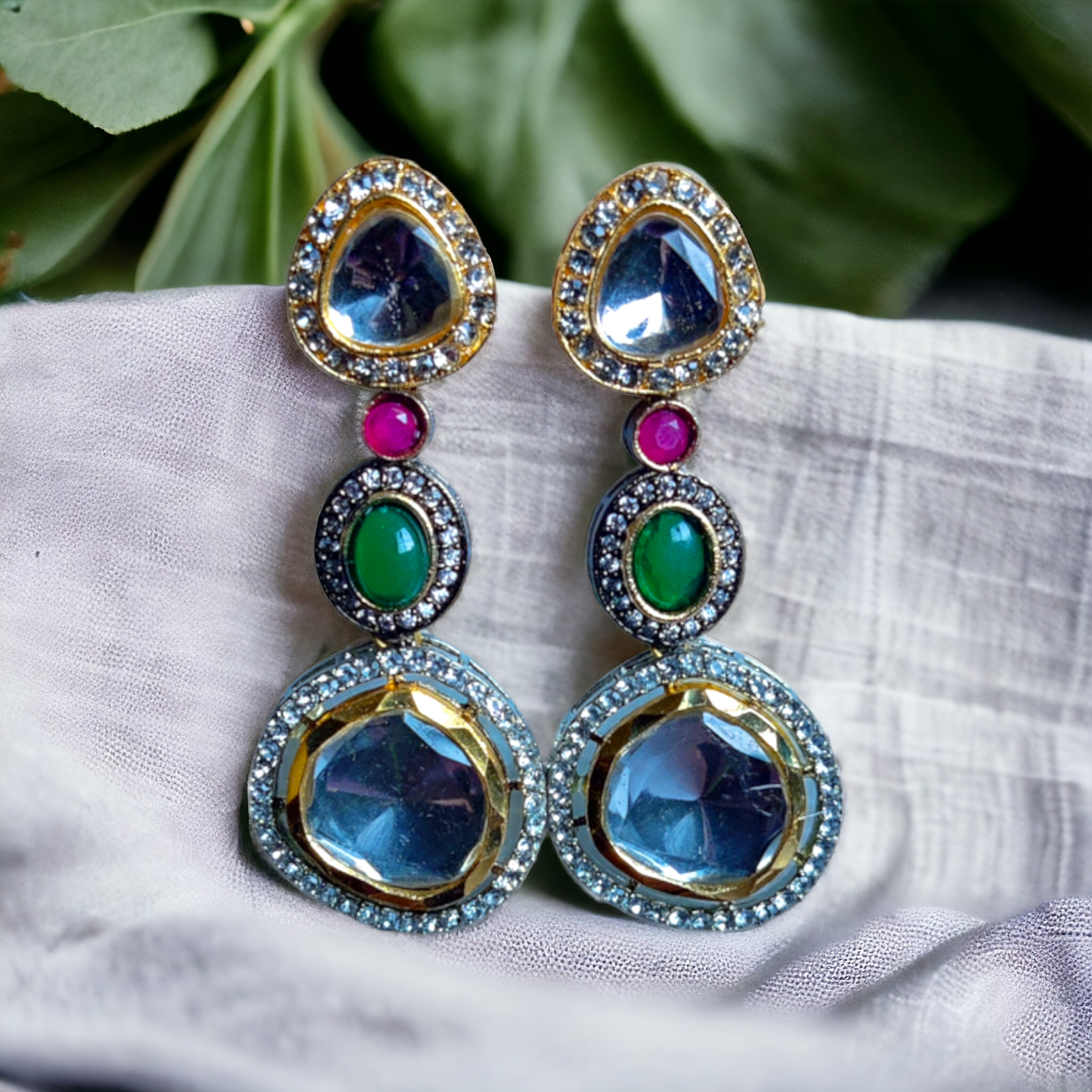 Kundan Earrings - KC01
