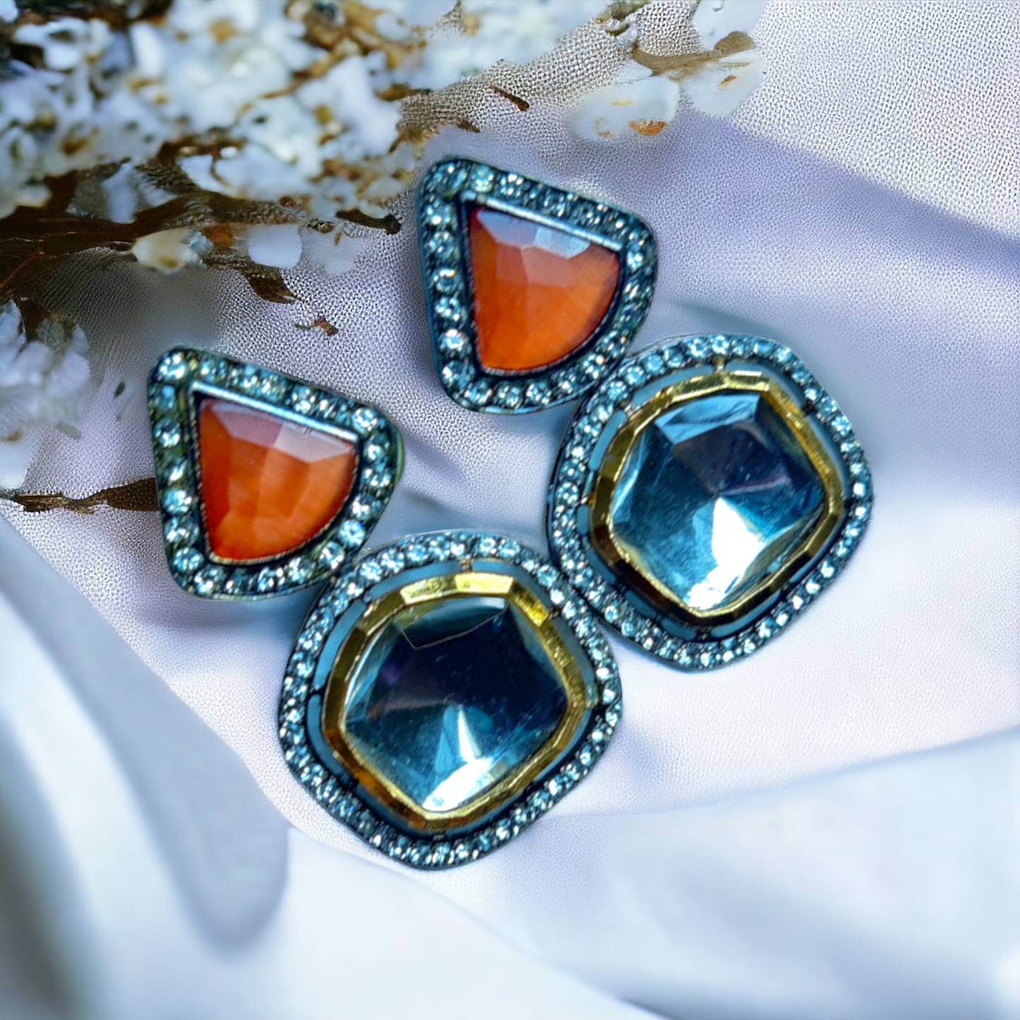 Kundan Earrings - KC02