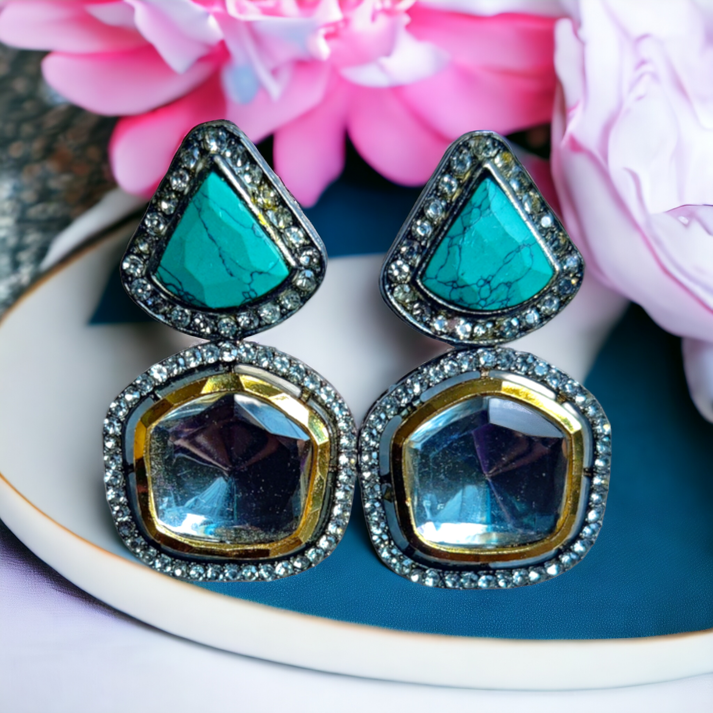 Kundan Earrings - KC03