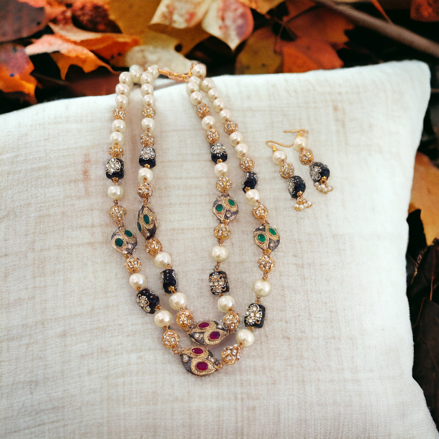 Meenakari Long Necklace - KC14