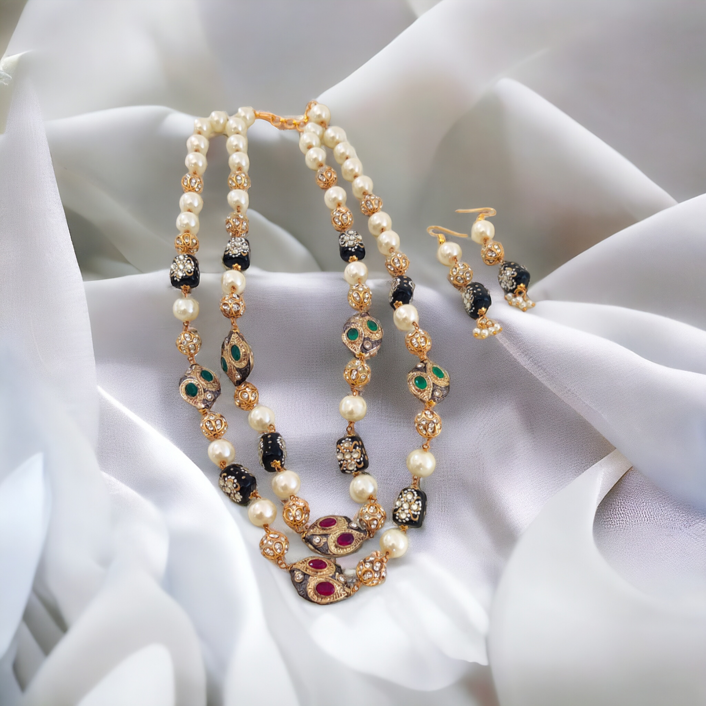 Meenakari Long Necklace - KC14
