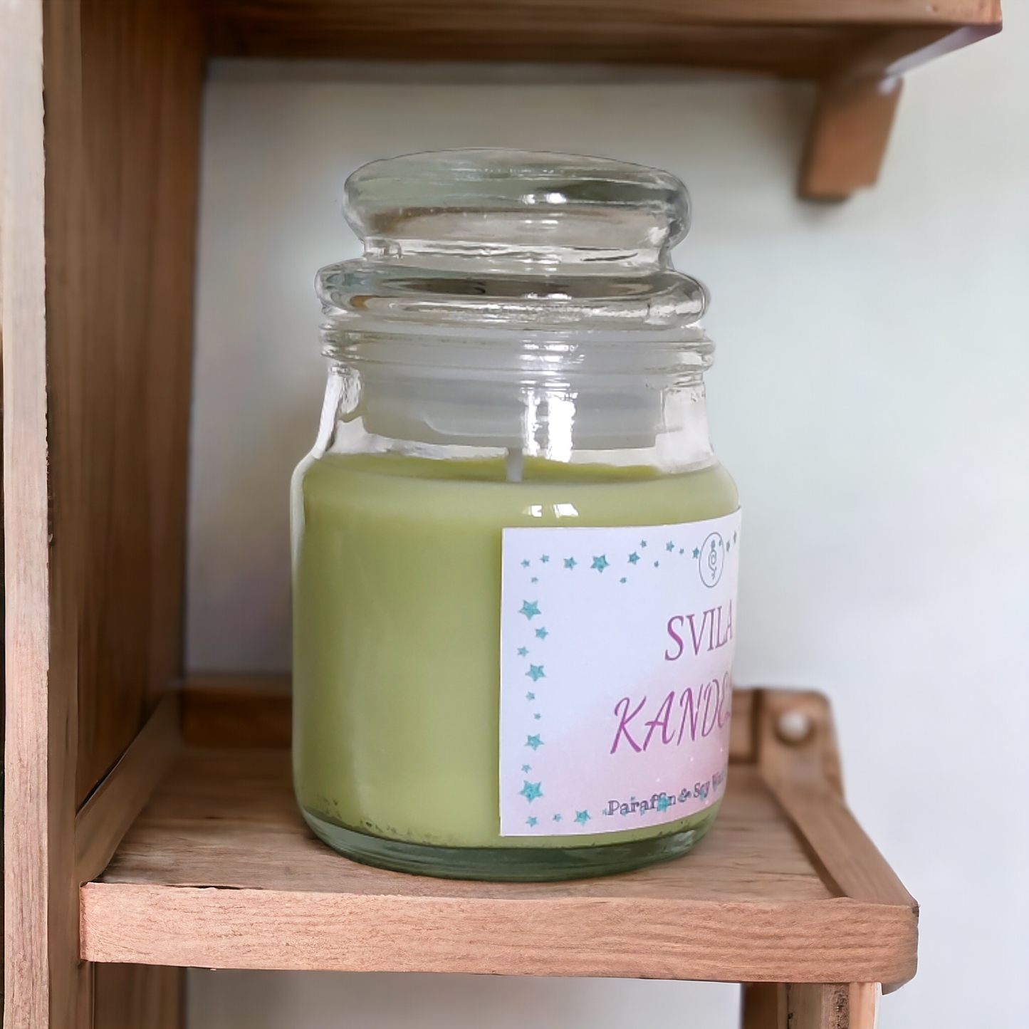 Scented Jar Candle - Apple Green