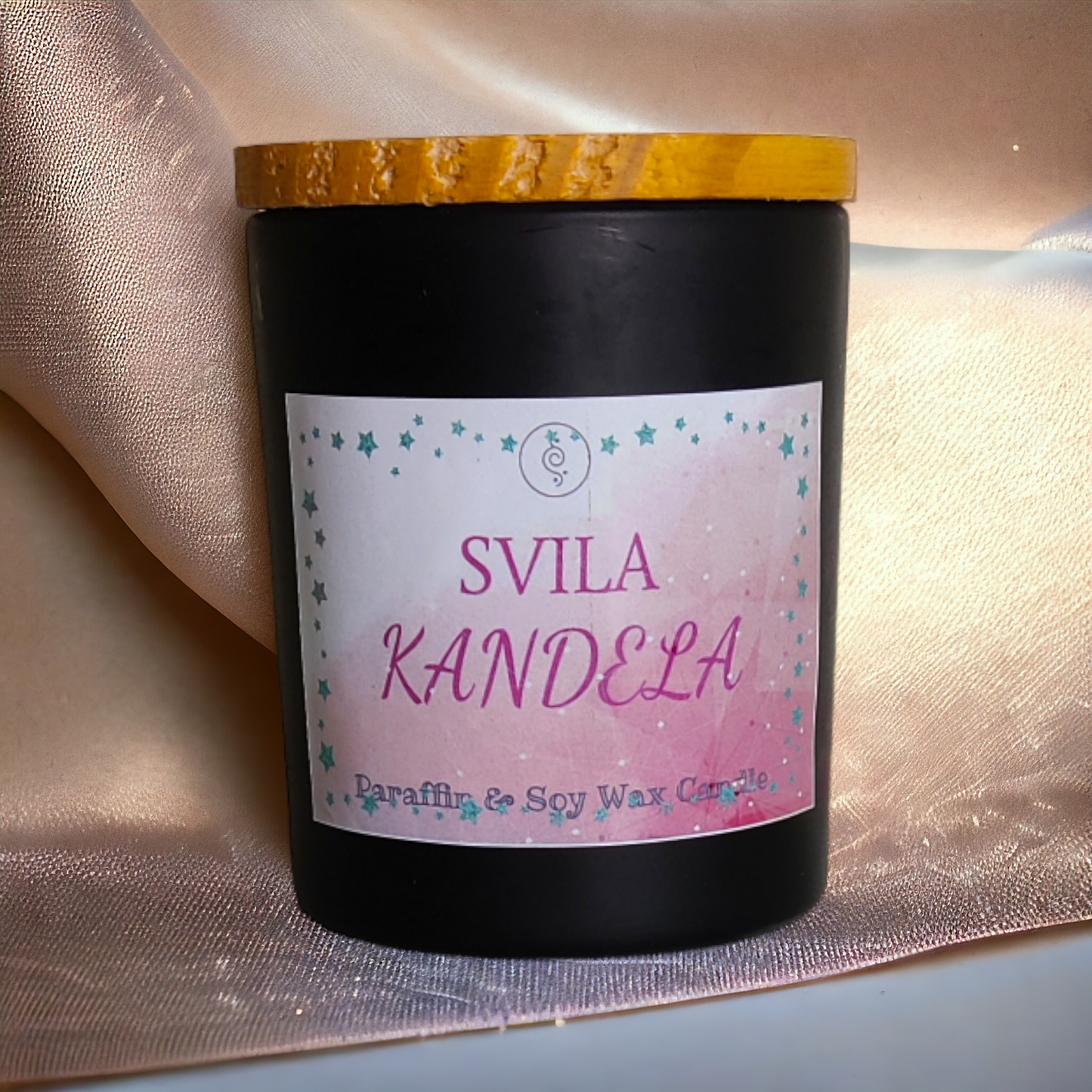 Scented Black Candle
