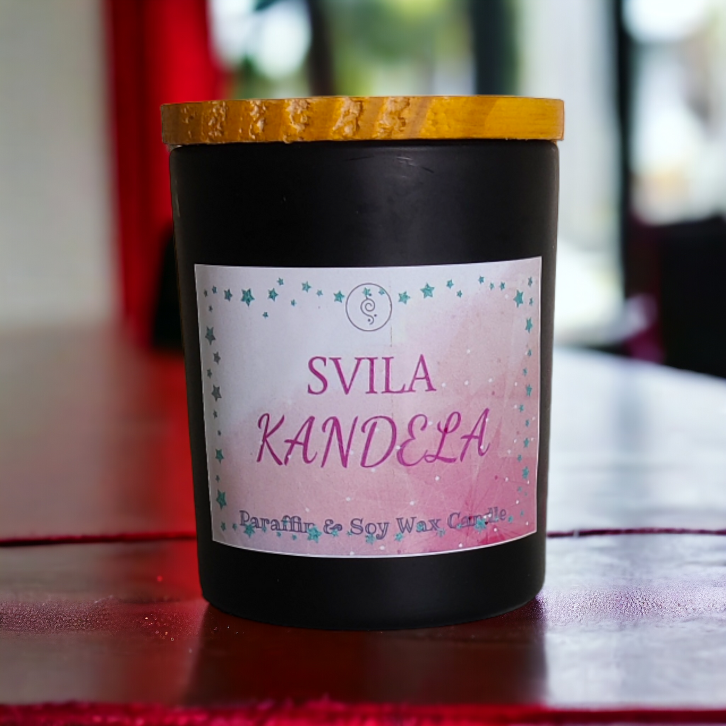 Scented Black Candle