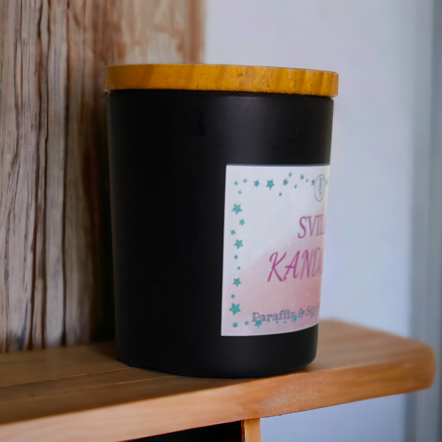 Scented Black Candle