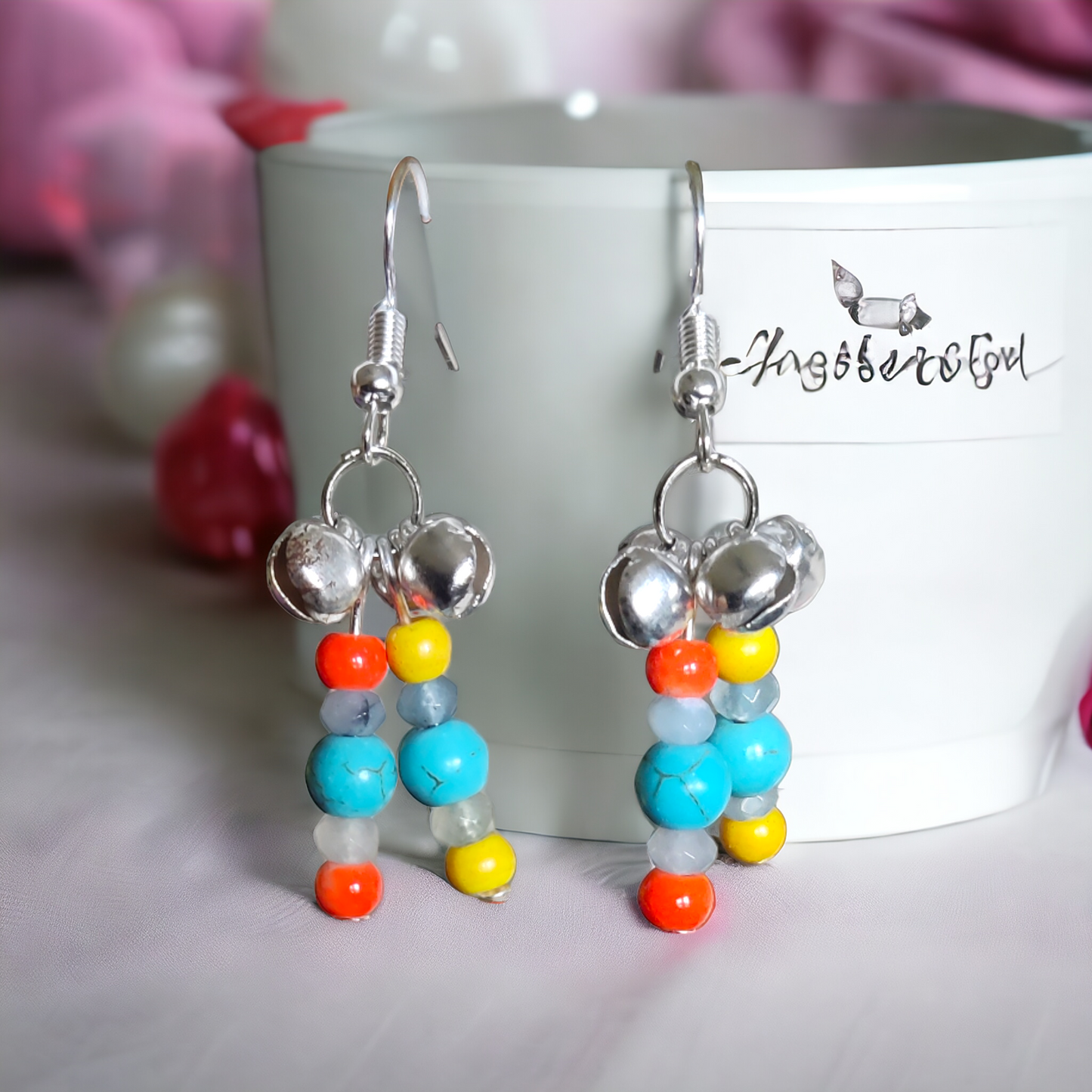 Clay Beads Earrings