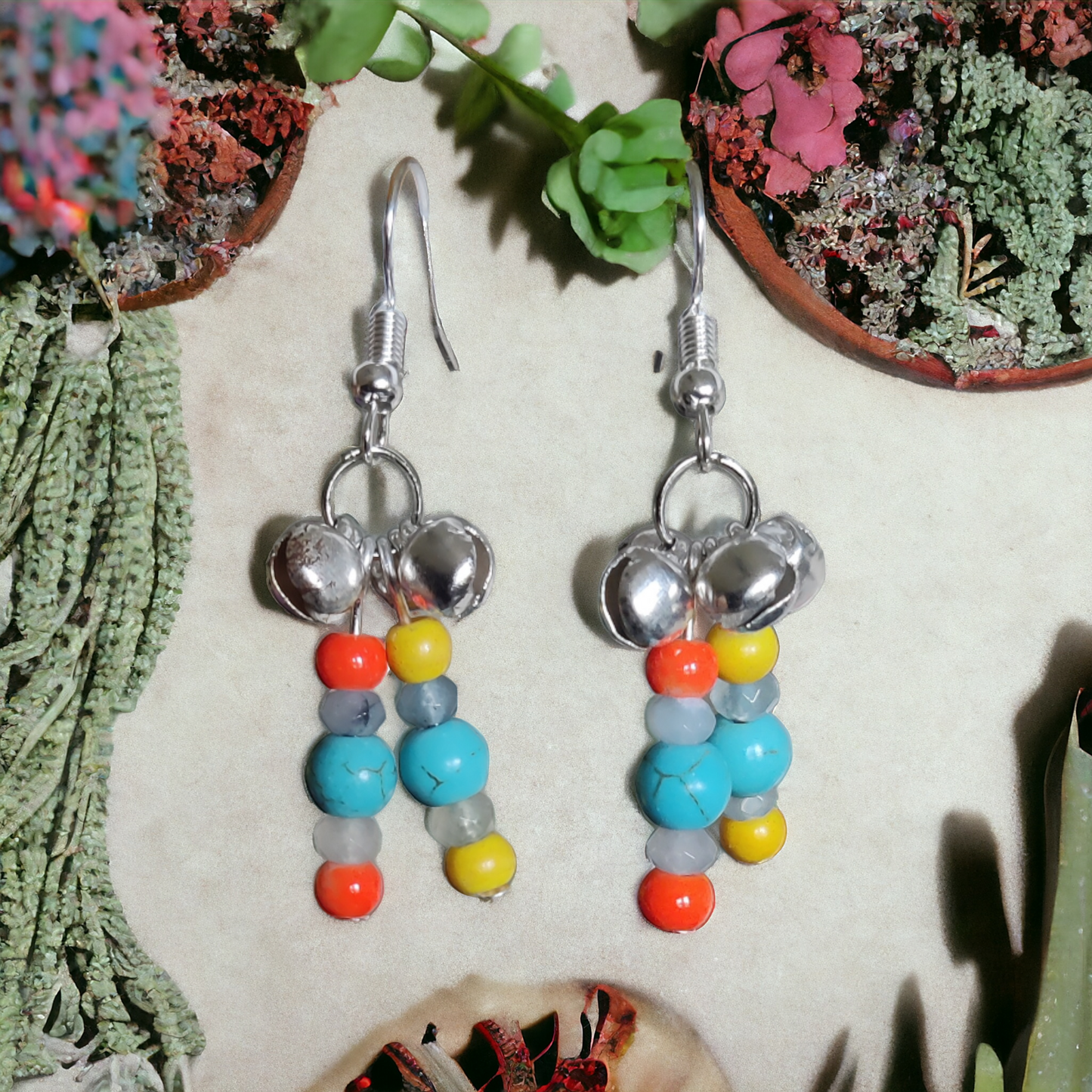 Clay Beads Earrings