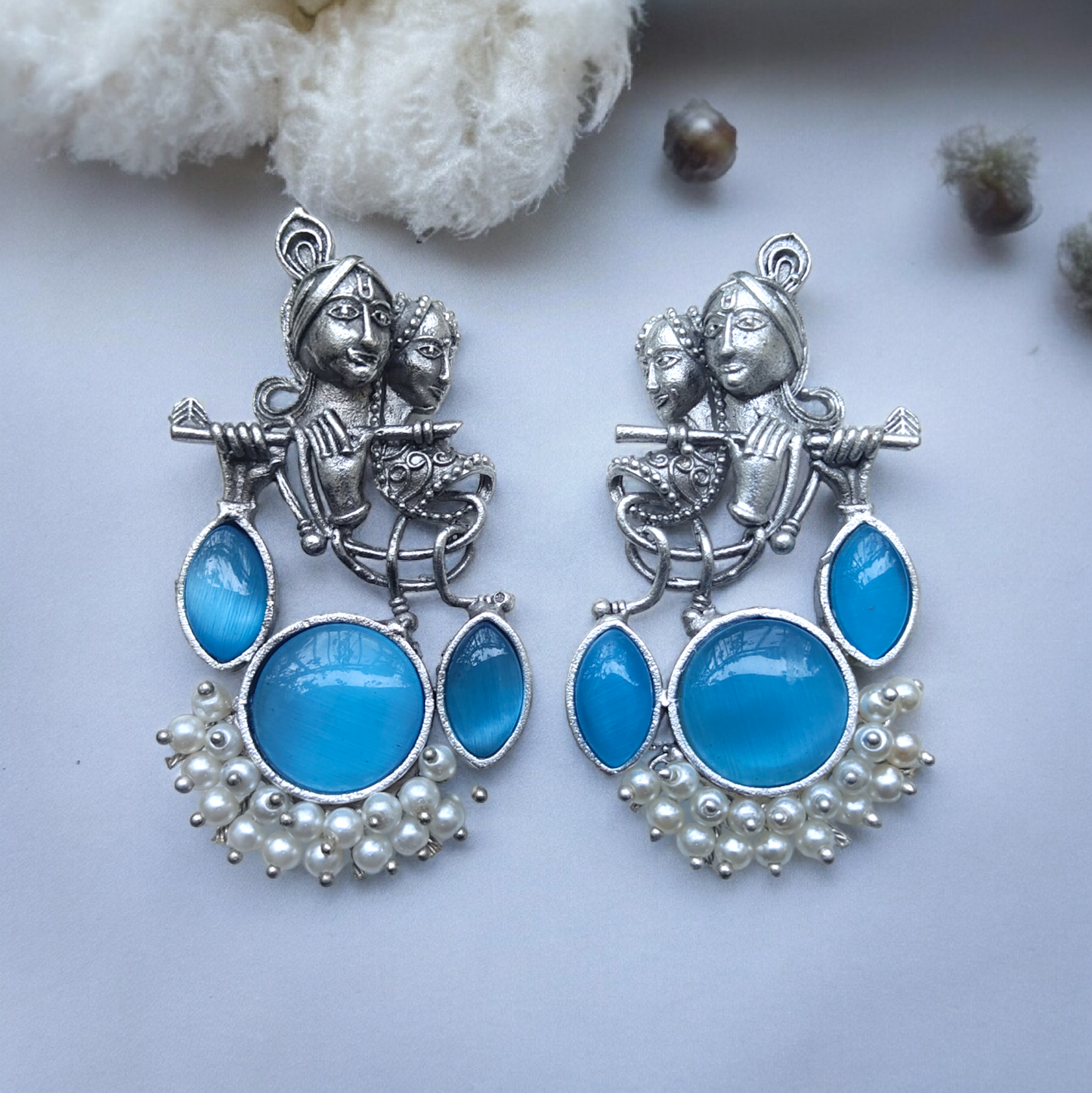 Radha Krishna Studs - XJ56
