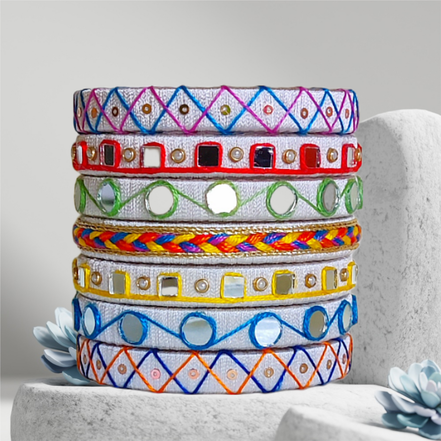 Taasha, handmade bagles, silk thread bangles, handmade bangles, handicrafts