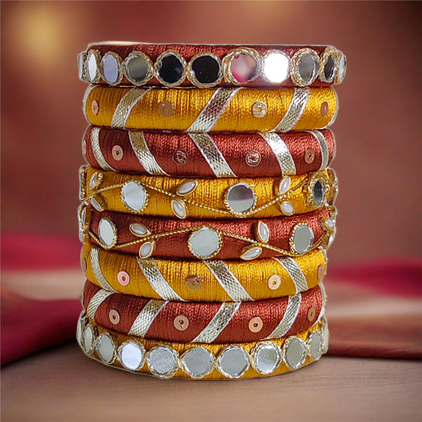 Taasha, handmade bangles, silk thread bangles, handmade bangles, handicrafts