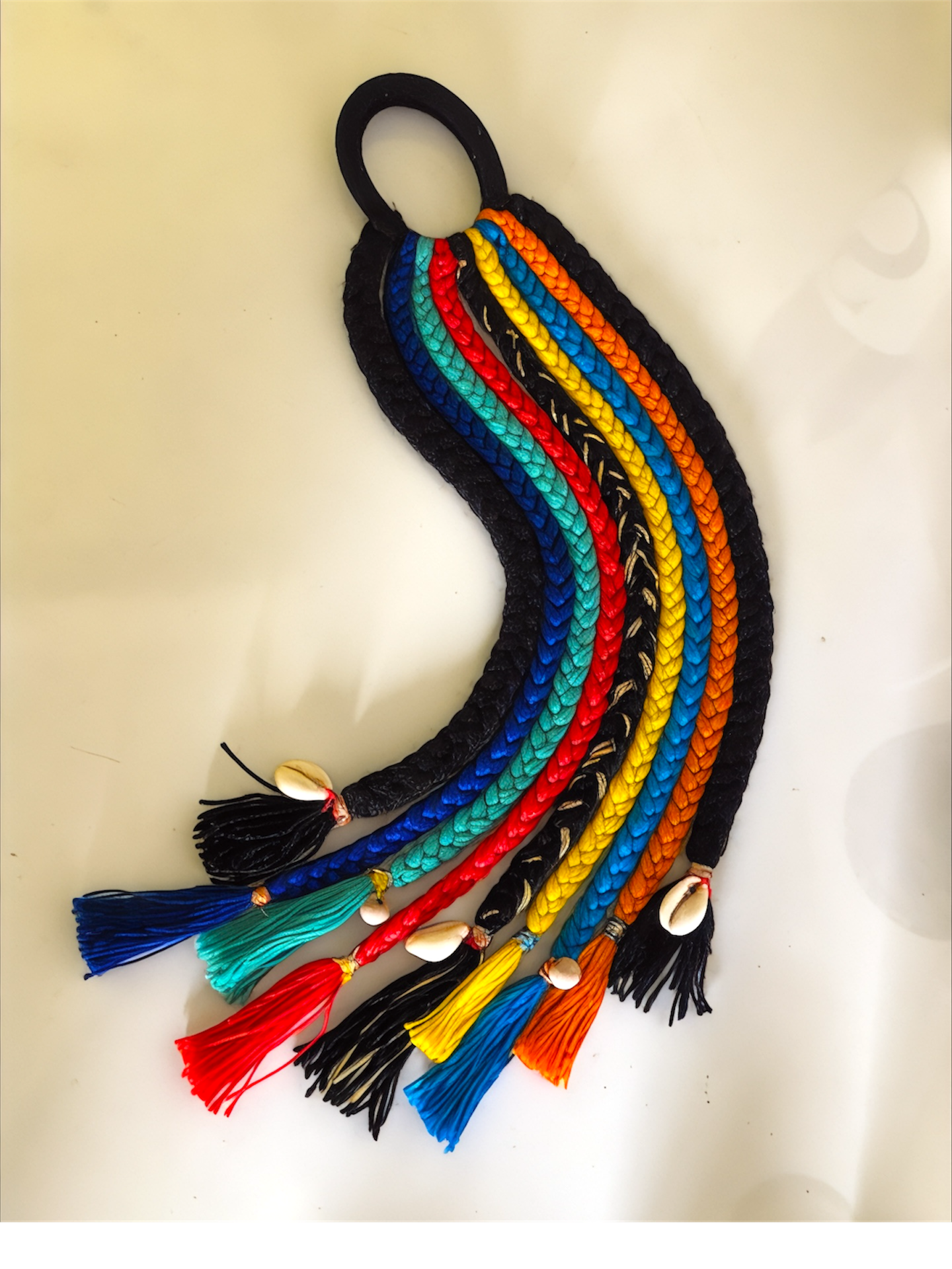 Multi Color Thread Bangles Size : 2.6 With Boho Handmade Colorful Hair Strings