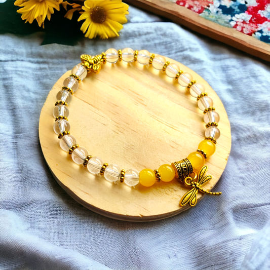 Glass Beads Bracelet
