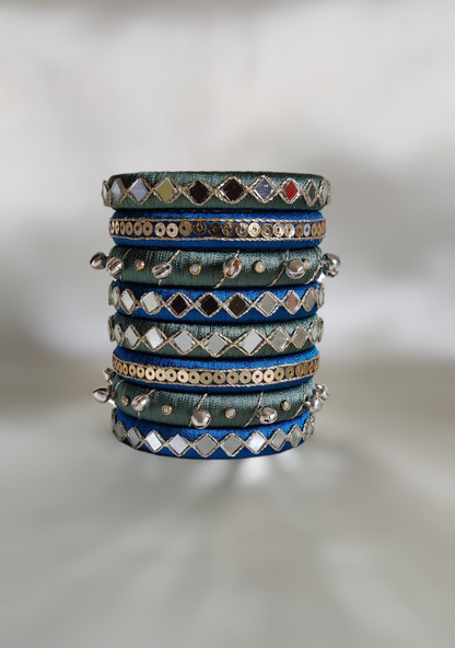Taasha, handmade bangles, silk thread bangles, handmade bangles, handicrafts