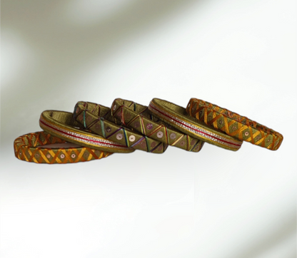 Taasha, handmade bagles, silk thread bangles, handmade bangles, handicrafts