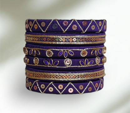 Taasha, handmade bagles, silk thread bangles, handmade bangles, handicrafts