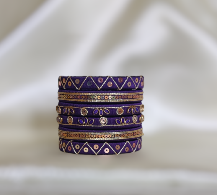 Taasha, handmade bagles, silk thread bangles, handmade bangles, handicrafts