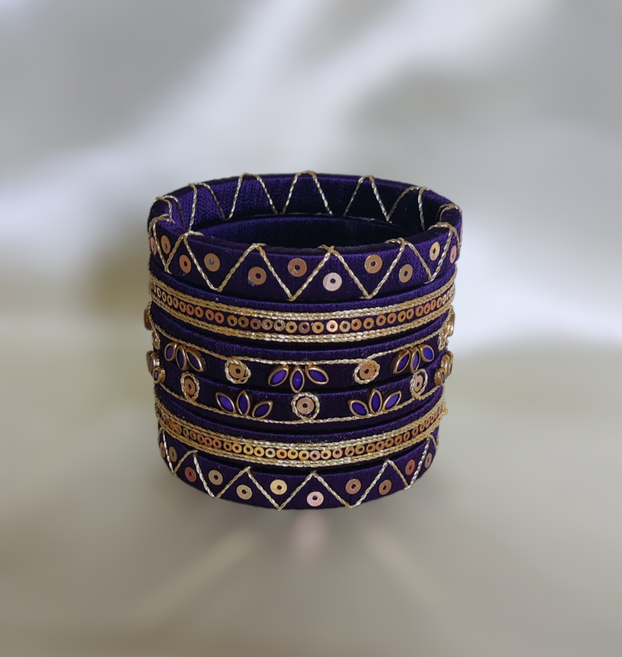 Taasha, handmade bagles, silk thread bangles, handmade bangles, handicrafts