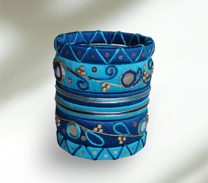 Taasha, handmade bagles, silk thread bangles, handmade bangles, handicrafts