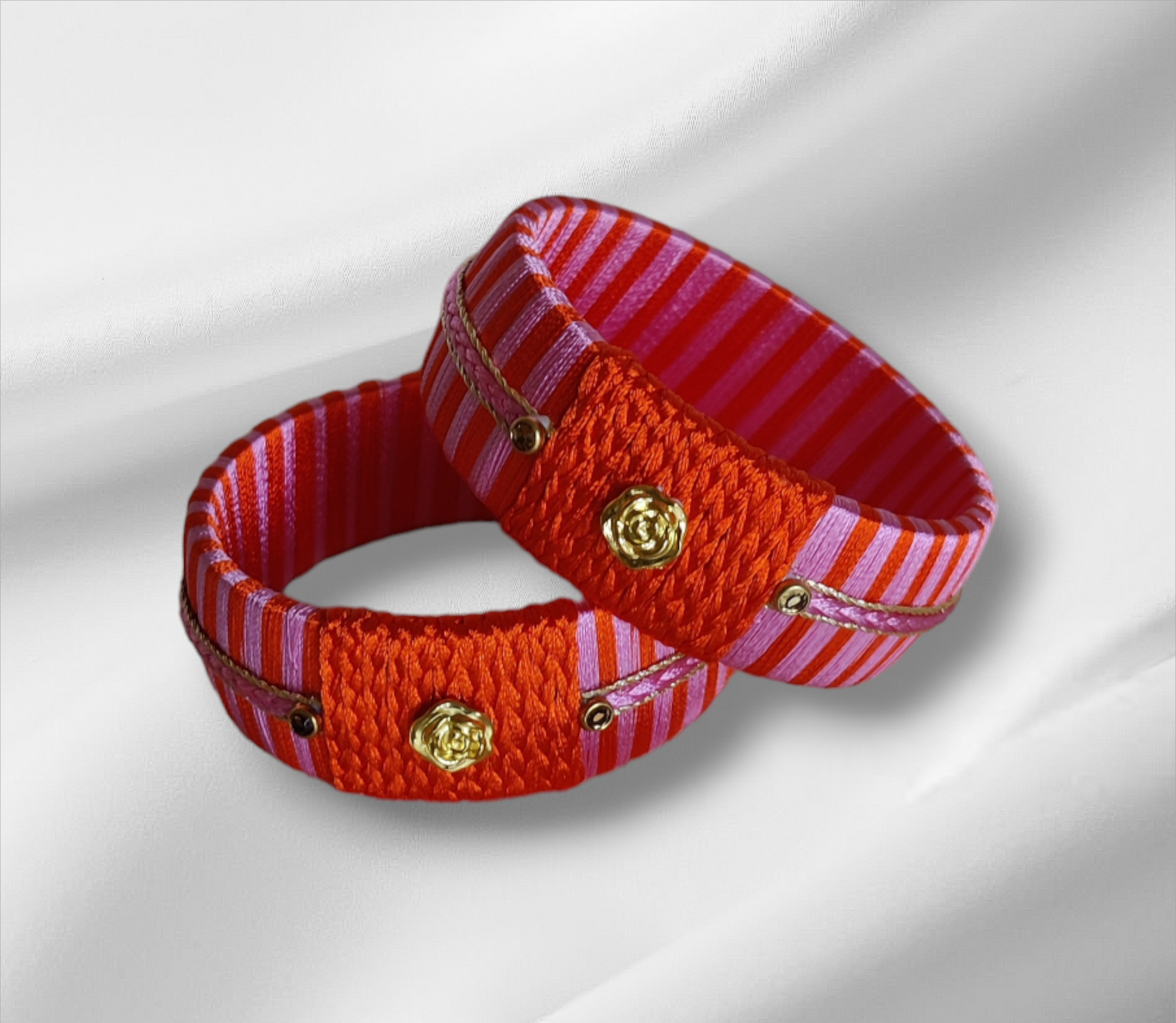 Taasha, handmade bagles, silk thread bangles, handmade bangles, handicrafts