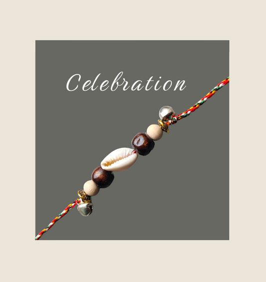 Cowrie Rakhi - P10
