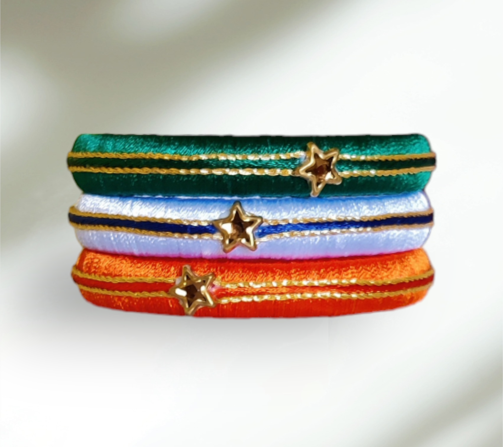 tri color silk thread bangles, Tricolor Bangles, Silk thread bangles