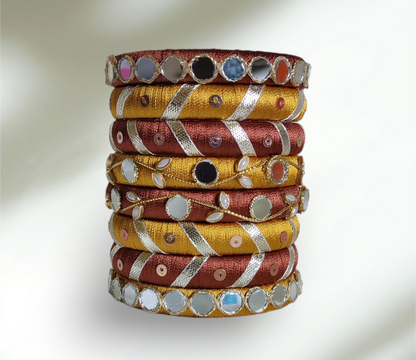 Taasha, handmade bangles, silk thread bangles, handmade bangles, handicrafts