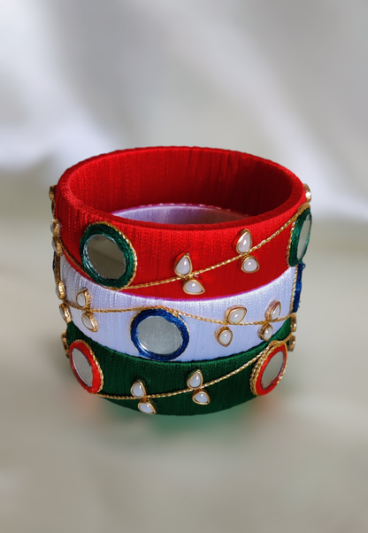 Taasha, handmade bangles, silk thread bangles, handmade bangles, handicrafts