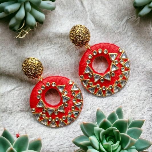 Taasha, handmade bangles, silk thread bangles, handmade earrings, handicrafts, fabric earrings